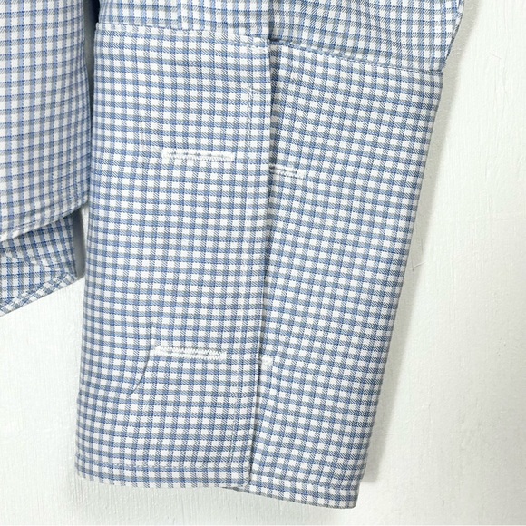 Brooks | Mens regent dress shirt size 16-36 French cuffs button down plaid - Picture 9 of 15